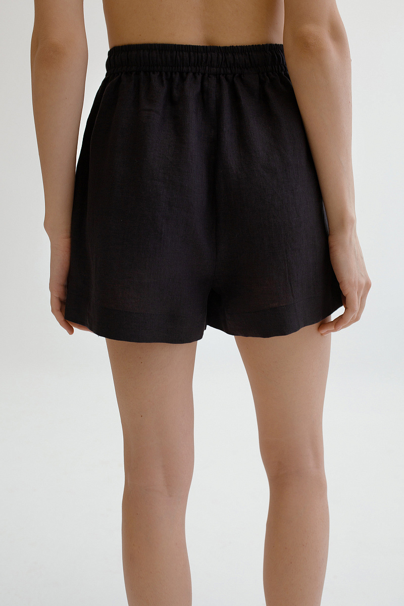 Пижамные шорты изо льна