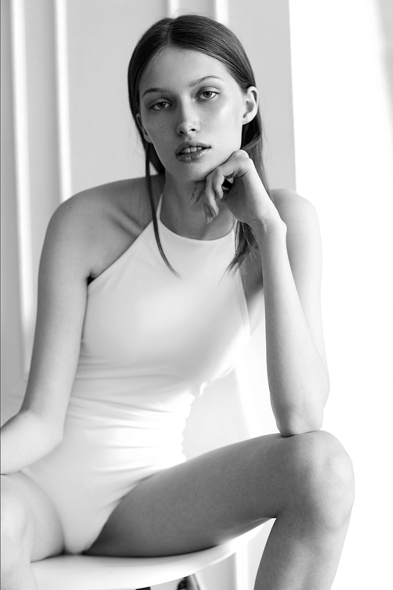 Купальник с «американской» проймой Калипсо